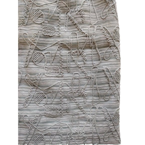 Just One Answer Skirt Womens XS Mini Front Side Slit Embroidered - Picture 14 of 16